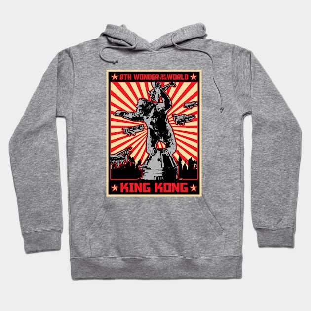 KING KONG 1933 - Propaganda poster Hoodie by ROBZILLA